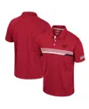 Colosseum Men's  Cardinal Arkansas Razorbacks No Problemo Polo Shirt In Cardinal