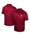 Colosseum Cardinal Stanford Cardinal Daly Print Polo In Cardinal