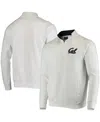 Colosseum Men's White Cal Bears Tortugas Logo Quarter-zip Jacket In White