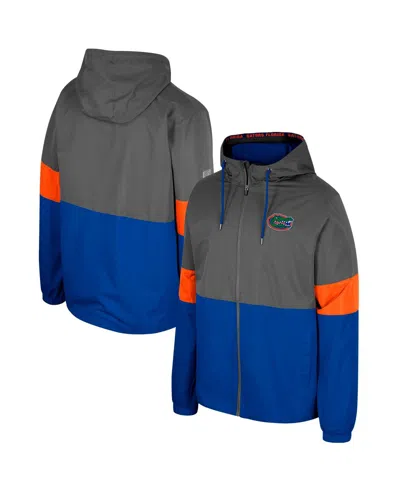 Colosseum Men's  Charcoal Florida Gators Miles Full-zip Jacket