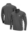 Colosseum Men's  Charcoal Georgia Bulldogs Oht Military-inspired Appreciation Digital Camo Lightweigh In Charcoal
