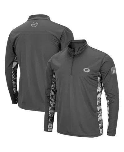 Colosseum Men's  Charcoal Georgia Bulldogs Oht Military-inspired Appreciation Digital Camo Lightweigh