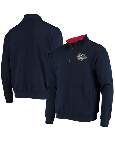COLOSSEUM MEN'S COLOSSEUM GONZAGA BULLDOGS TORTUGAS LOGO QUARTER-ZIP JACKET