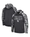 Colosseum Men's  Charcoal Kentucky Wildcats Oht Military-inspired Appreciation Digital Camo Pullover In Charcoal
