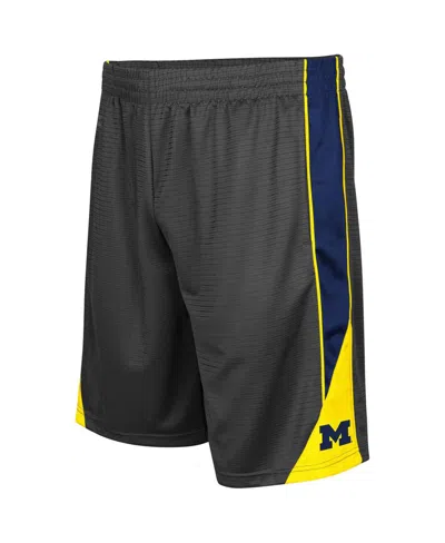 Colosseum Men's  Charcoal Michigan Wolverines Turnover Shorts
