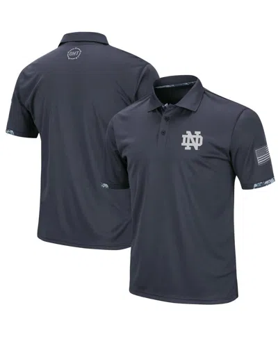 Colosseum Men's  Charcoal Notre Dame Fighting Irish Oht Military-inspired Appreciation Digital Camo P