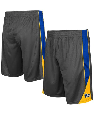 Colosseum Men's  Charcoal Pitt Panthers Turnover Shorts