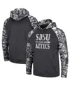 Colosseum Men's  Charcoal San Diego State Aztecs Oht Military-inspired Appreciation Digital Camo Pull In Charcoal
