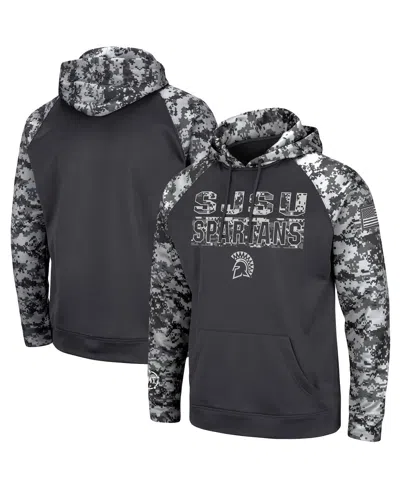 Colosseum Men's  Charcoal San Jose State Spartans Oht Military-inspired Appreciation Digital Camo Pul