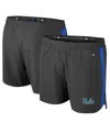 COLOSSEUM MEN'S COLOSSEUM CHARCOAL UCLA BRUINS LANGMORE SHORTS