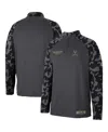 Colosseum Men's  Charcoal Virginia Cavaliers Oht Military-inspired Appreciation Long Range Raglan Qua In Charcoal