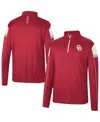 Colosseum Men's  Crimson Oklahoma Sooners Golf Match Quarter-zip Windshirt In Crimson