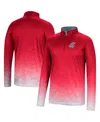 Colosseum Men's  Crimson Washington State Cougars Walter Quarter-zip Windshirt In Crimson