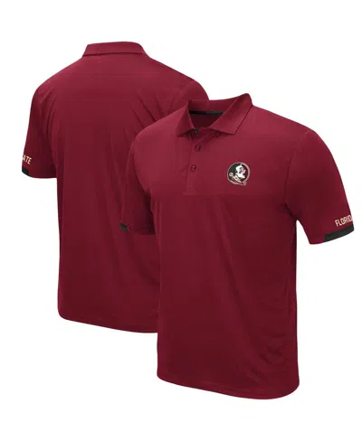 Colosseum Men's  Garnet Florida State Seminoles Big And Tall Santry Polo Shirt