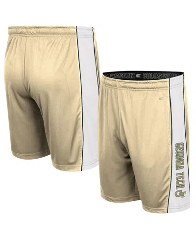 Colosseum Men's  Gold Georgia Tech Yellow Jackets Panel Shorts