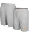 Colosseum Men's  Heather Gray Tennessee Volunteers Love To Hear This Terry Shorts In Heather Gray