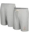 Colosseum Men's  Heather Gray Texas Longhorns Love To Hear This Terry Shorts In Heather Gray