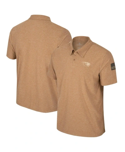 Colosseum Men's  Khaki Oregon State Beavers Oht Military-inspired Appreciation Cloud Jersey Desert Po
