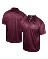 Colosseum Men's  Maroon Montana Grizzlies Honeycomb Raglan Polo Shirt In Maroon