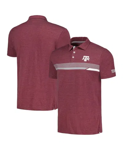 Colosseum Men's  Maroon Texas A&m Aggies No Problemo Polo Shirt