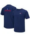 Colosseum Men's  Navy Arizona Wildcats Oht Military-inspired Appreciation T-shirt In Navy