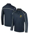 Colosseum Men's  Navy Notre Dame Fighting Irish Cameron Quarter-zip Windshirt In Navy