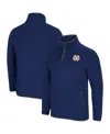 Colosseum Men's  Navy Notre Dame Fighting Irish Rebound Snap Pullover Jacket In Navy