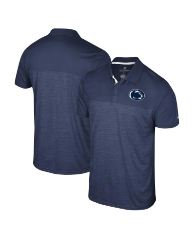 Colosseum Men's  Navy Penn State Nittany Lions Langmore Polo Shirt