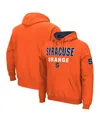 Colosseum Men's Orange Oklahoma State Cowboys Arch Logo 3.0 Pullover Hoodie In Orange