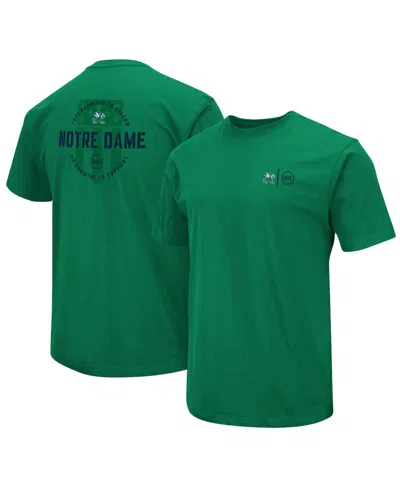 Colosseum Men's  Kelly Green Notre Dame Fighting Irish Oht Military-inspired Appreciation T-shirt