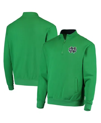 COLOSSEUM MEN'S COLOSSEUM NOTRE DAME FIGHTING IRISH TORTUGAS LOGO QUARTER-ZIP JACKET
