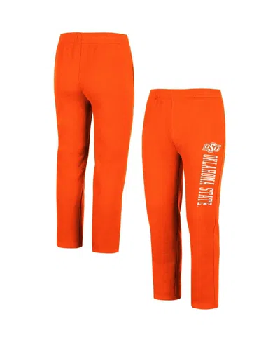 Colosseum Men's  Orange Oklahoma State Cowboys Fleece Pants