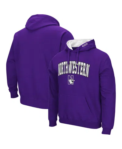 Colosseum Men's  Purple Northwestern Wildcats Arch And Logo 3.0 Pullover Hoodie