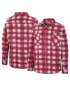 Colosseum Men's  Red Maryland Terrapins Ellis Full-snap Jacket In Red