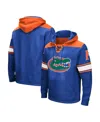 Colosseum Men's  Royal Florida Gators Big And Tall Hockey Lace-up Pullover Hoodie In Royal