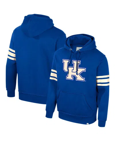 Colosseum Men's  Royal Kentucky Wildcats Saluting Pullover Hoodie