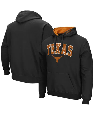 Colosseum Men's  Texas Longhorns Arch & Team Logo 3.0 Pullover Hoodie In Black