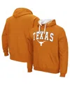 Colosseum Men's  Texas Orange Texas Longhorns Big & Tall Arch & Logo 2.0 Pullover Hoodie In Orange