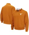 Colosseum Men's  Texas Orange Texas Longhorns Tortugas Quarter-zip Sweatshirt In Texas Orange