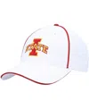 Colosseum Men's  White Iowa State Cyclones Take Your Time Snapback Hat In White