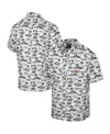 Colosseum Men's  White Texas Longhorns Spontaneous Is Romantic Camp Button-up Shirt In White