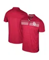 Colosseum Men's Crimson Oklahoma Sooners Langmore Polo In Crimson