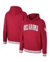 Colosseum Crimson Alabama Crimson Tide Varsity Arch Pullover Hoodie In Cardinal