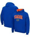 Colosseum Men's Florida Gators Arch Logo 3.0 Pullover Hoodie In Royal