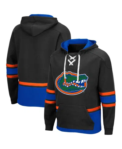 Colosseum Men's Florida Gators Lace Up 3.0 Pullover Hoodie In Black