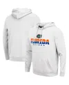 Colosseum Men's Florida Gators Lantern Pullover Hoodie In White