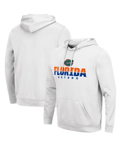 Colosseum Men's Florida Gators Lantern Pullover Hoodie In White