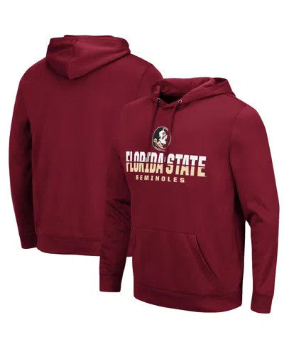 Colosseum Men's Garnet Florida State Seminoles Lantern Pullover Hoodie