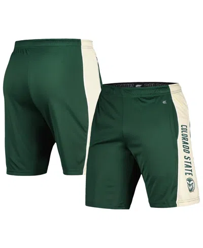 Colosseum Men's Green Colorado State Rams Panel Shorts