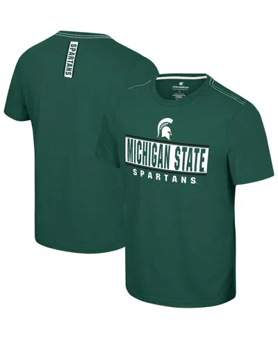 Colosseum Men's Green Michigan State Spartans No Problemo T-shirt